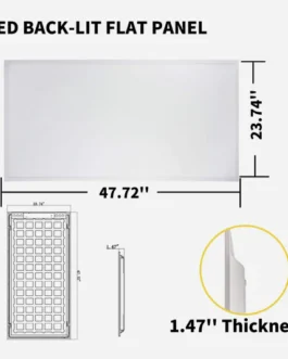 2X4 LED FLAT PANEL – 50W – 4000K