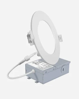 4″- 9W Selectable LED Slim Light – 10 PACK WHITE