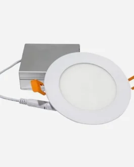 4″ Round Slim Recessed LED Light – 5000K WHITE