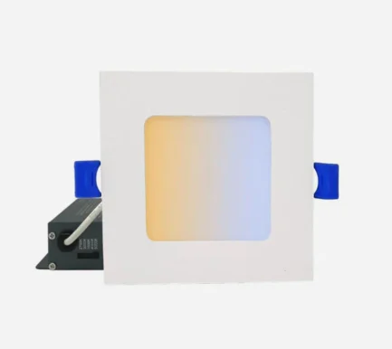 4" SQUARE SLIM INDIRECT LED DOWNLIGHT - 9W - WHITE - Image 3