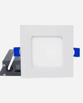 4″ SQUARE SLIM INDIRECT LED DOWNLIGHT – 9W – WHITE