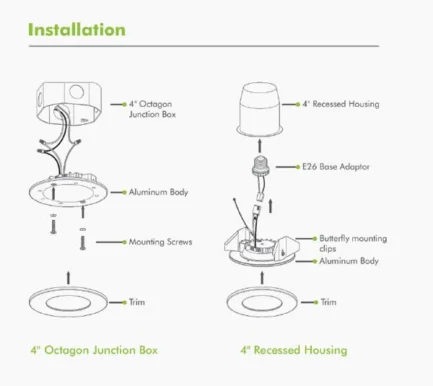4" 5CCT Multiple Application Recessed Light - Image 6