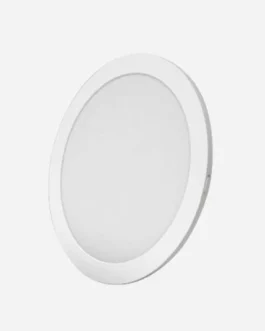 LED FLUSH MOUNT 12″ DIAMETER, 24W 2100LMN, 5000K, WHITE