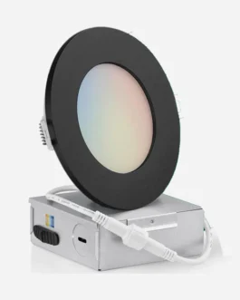 LED4-SR10-3CCT-BLACK 3CCT-3K.4K.5K