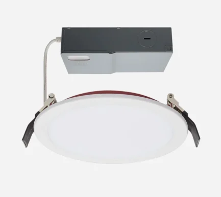 6" LED Fire Rated Recessed Downlight - White - Image 4